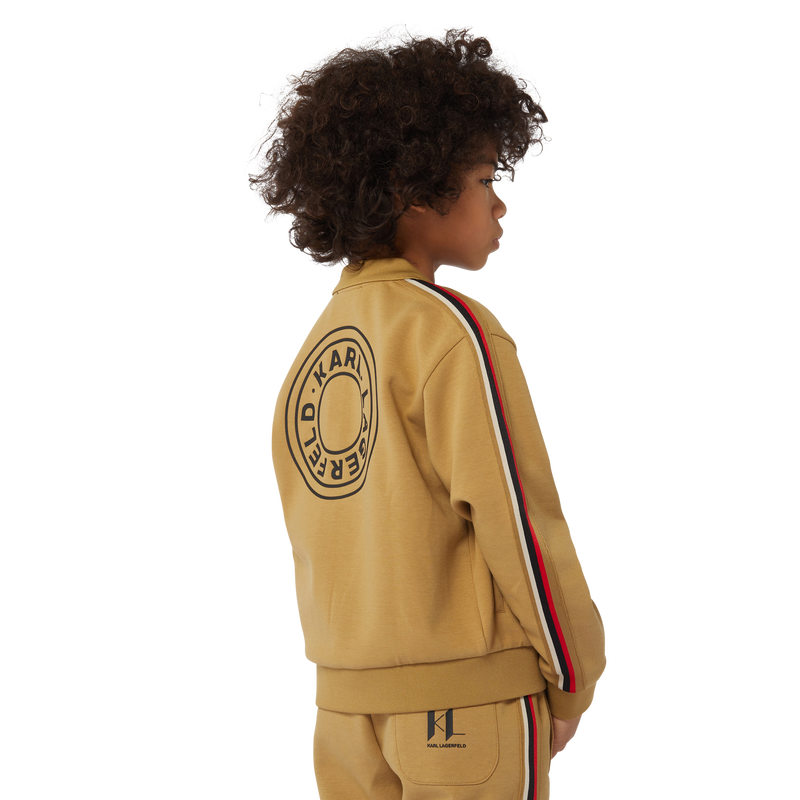 Zip-Up Sweatshirt KARL LAGERFELD KIDS 
                    GARCON