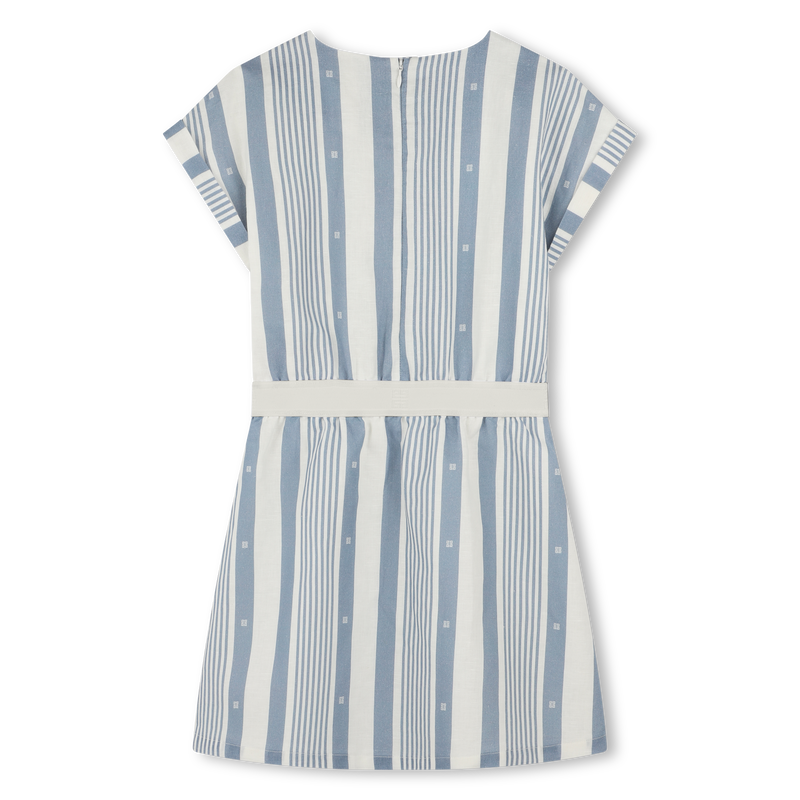 Striped linen and cotton dress GIVENCHY 
                    FILLE