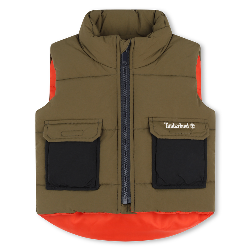 Sleeveless Zip-Up Puffer TIMBERLAND 
                    GARCON
