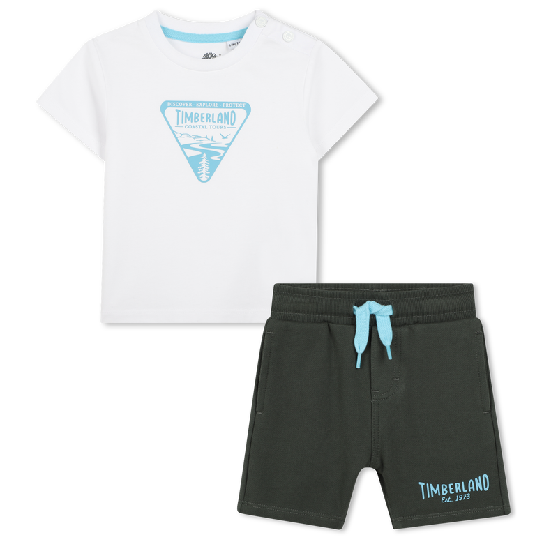 T-shirt and shorts outfit TIMBERLAND 
                    GARCON