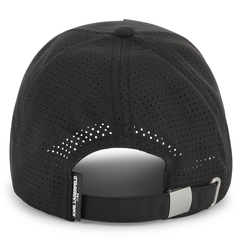 Adjustable embroidered cap KARL LAGERFELD KIDS 
                    GARCON