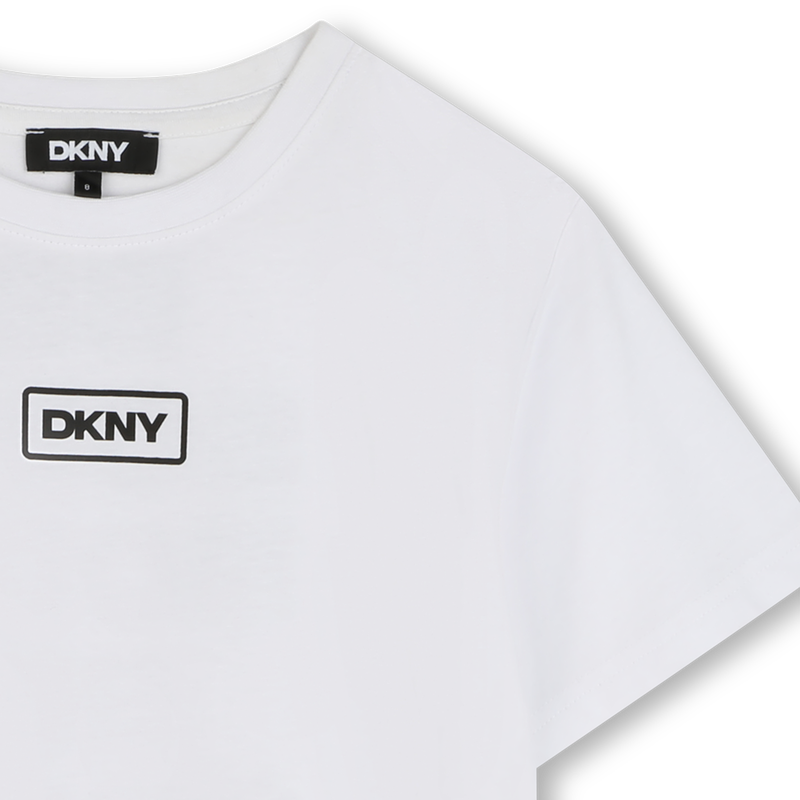 Short-sleeved cotton T-shirt DKNY 
                    UNISEXE