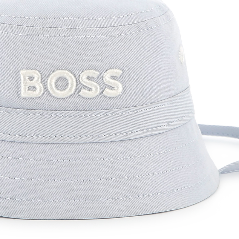 Cotton hat with chin ties BOSS 
                    GARCON